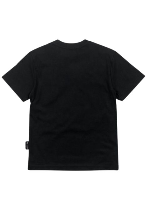 T-shirt bambina nera in cotone Philipp Plein | GTH210NERO